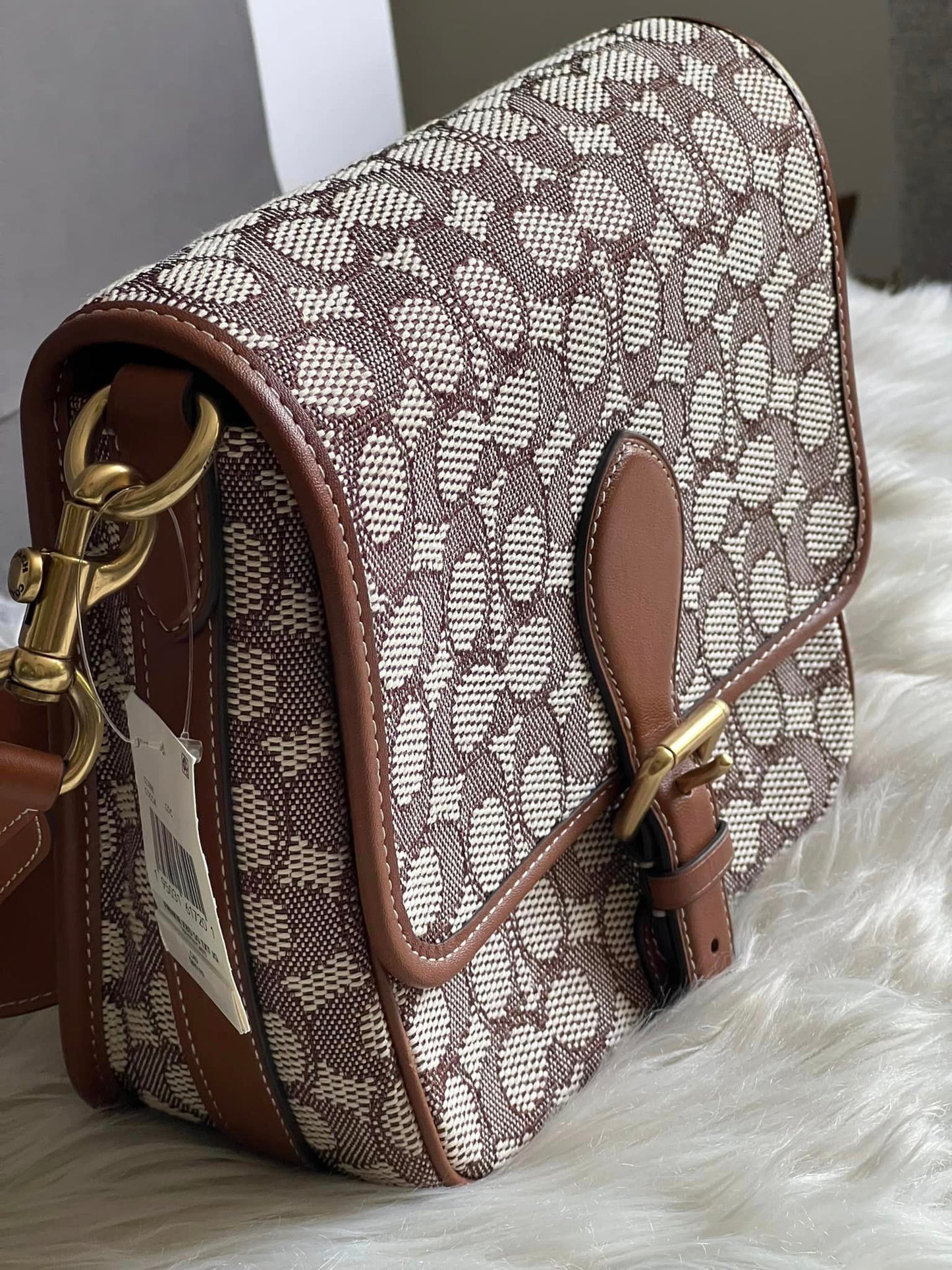 Coach Frankie Crossbody in Signature Textile Jacquard