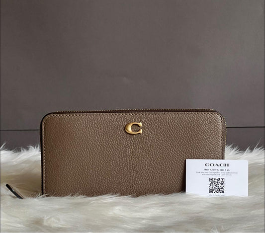 Coach Accordion Zip Wallet