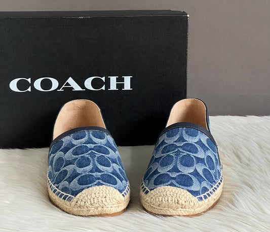 Coach Collins Denim Espadrille