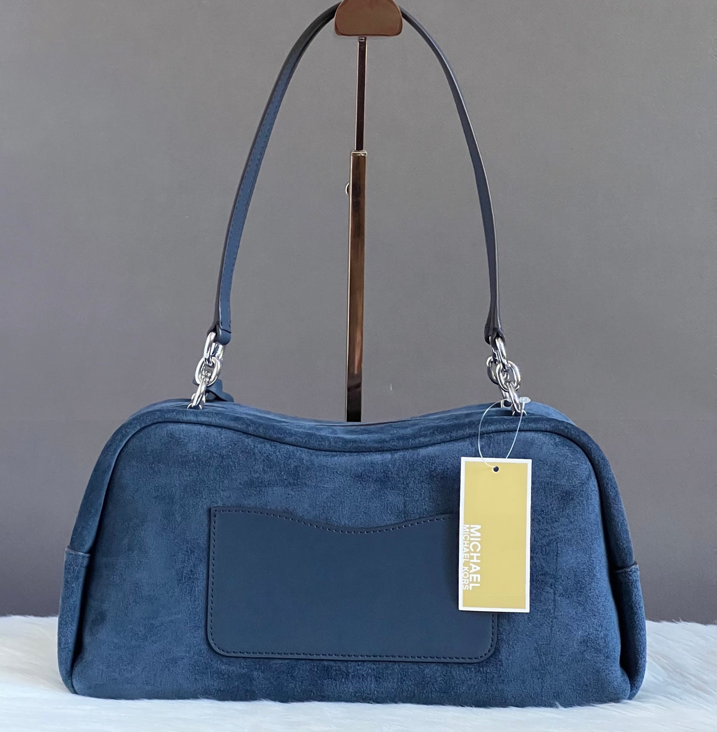 Michael Kors Cecily Medium Suede Shoulder Bag