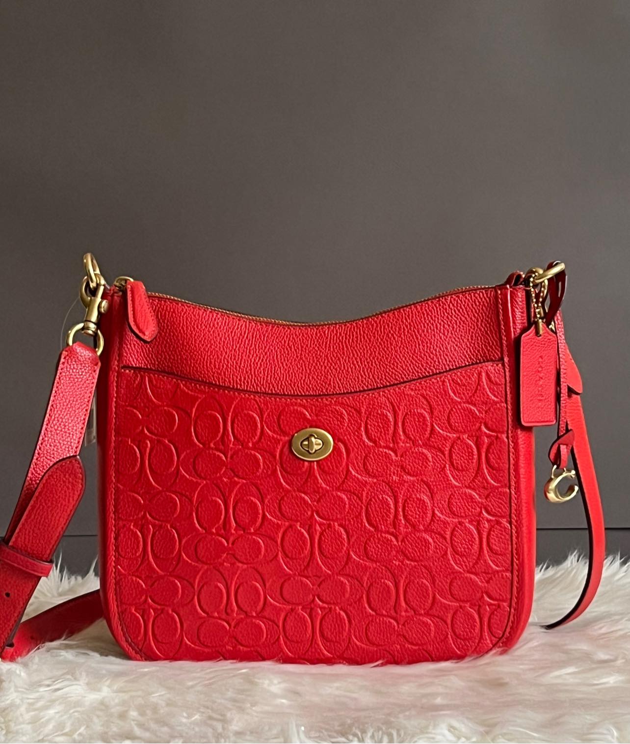 Coach Chaise Crossbody in Signature Leather