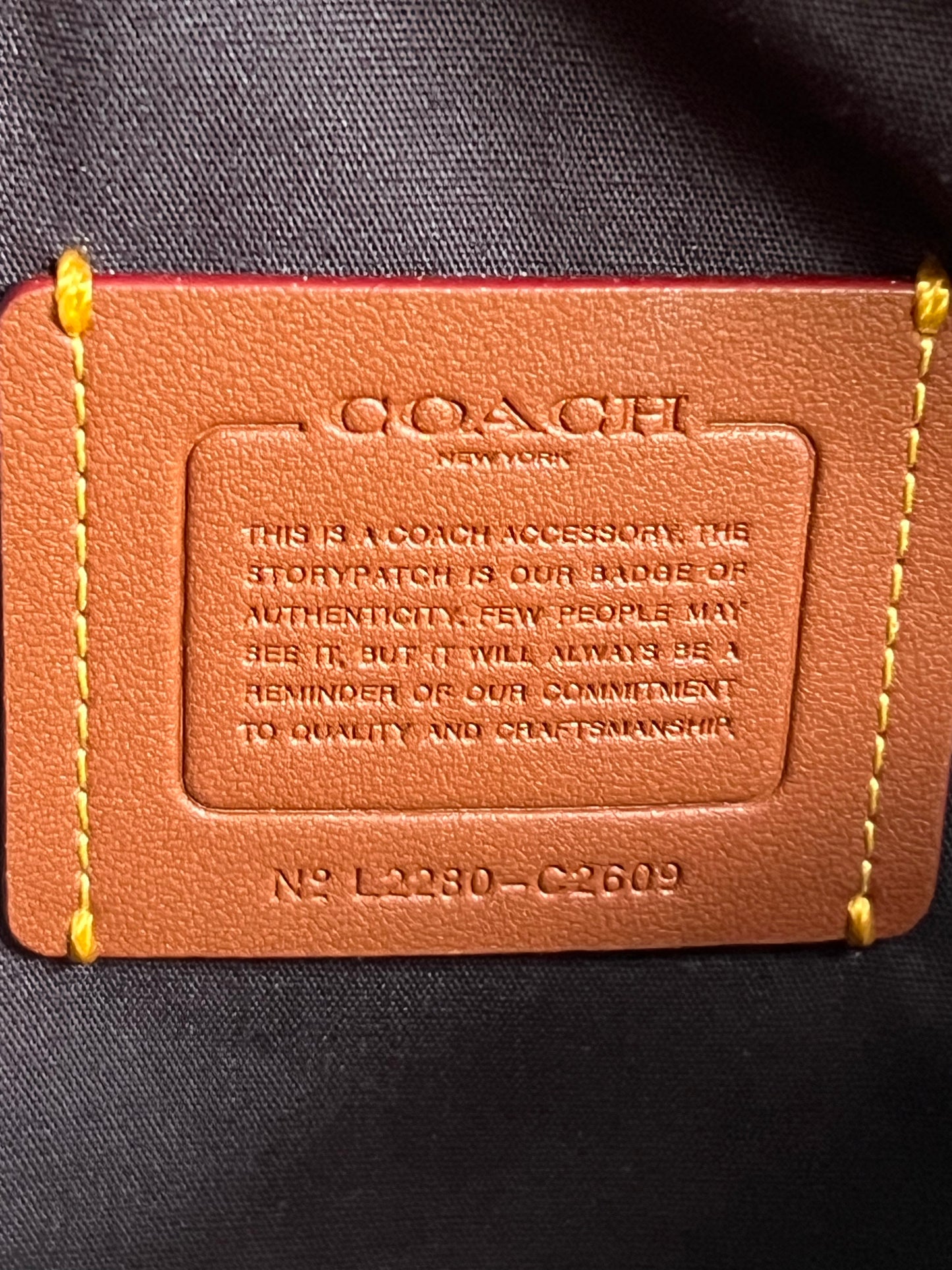 Coach Charter Crossbody in Signature Leather