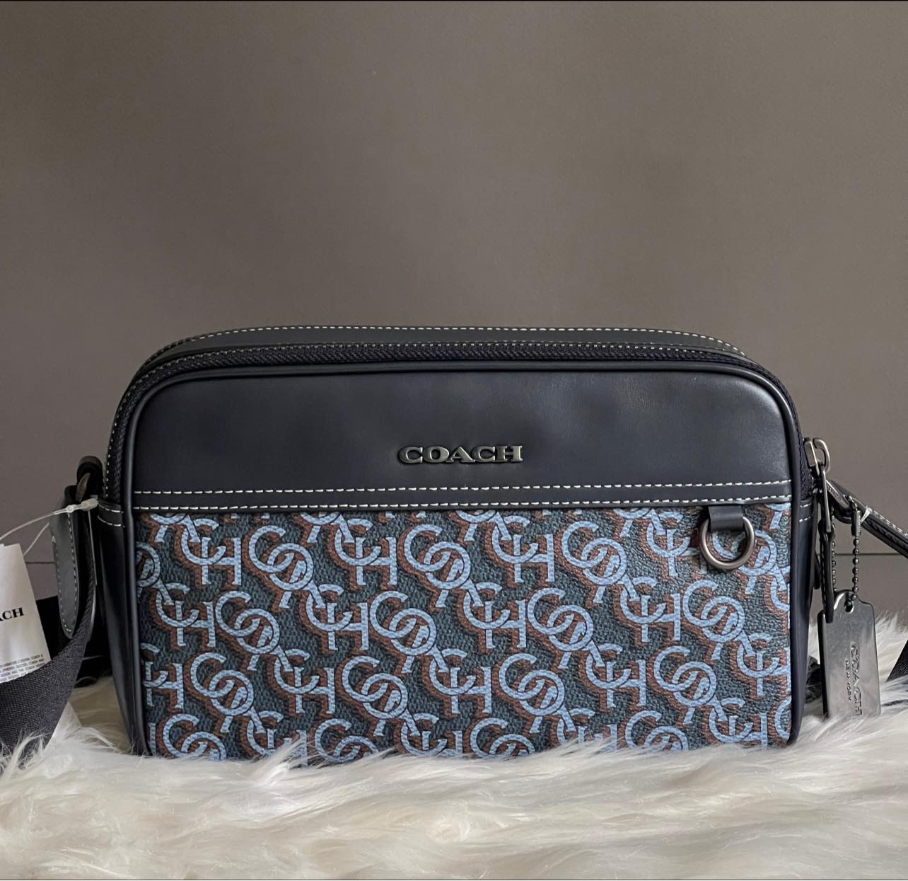 Coach Graham Crossbody with Coach Monogram Print