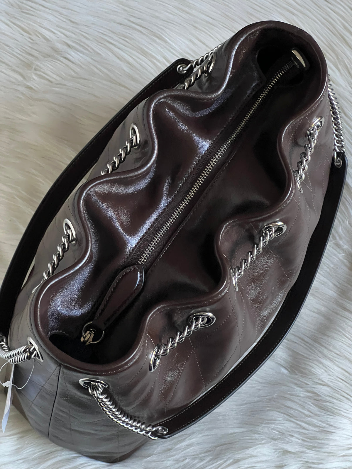 Coach Evelyn Shoulder Bag with Quilting