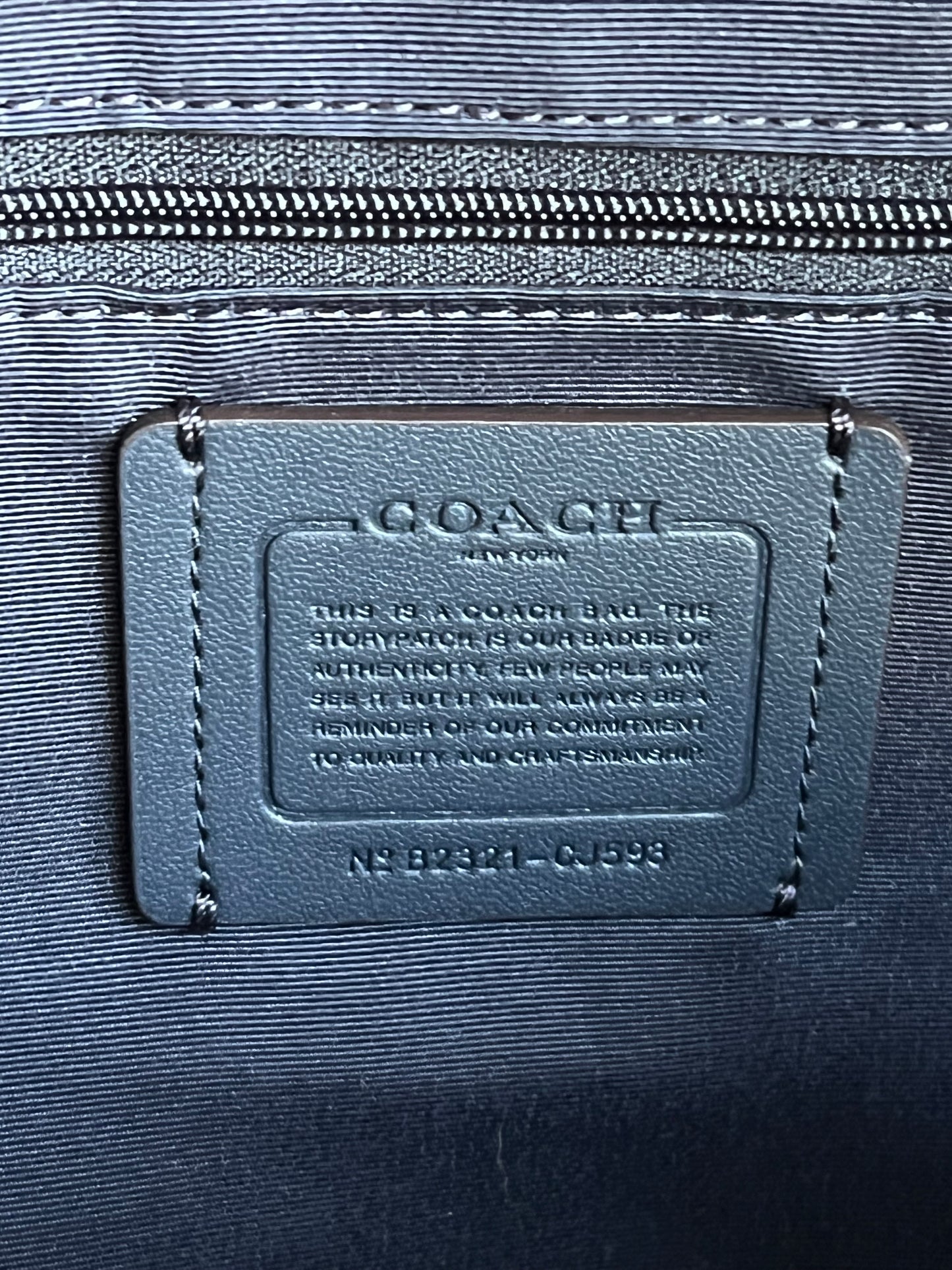 Coach Court Backpack In Signature Canvas