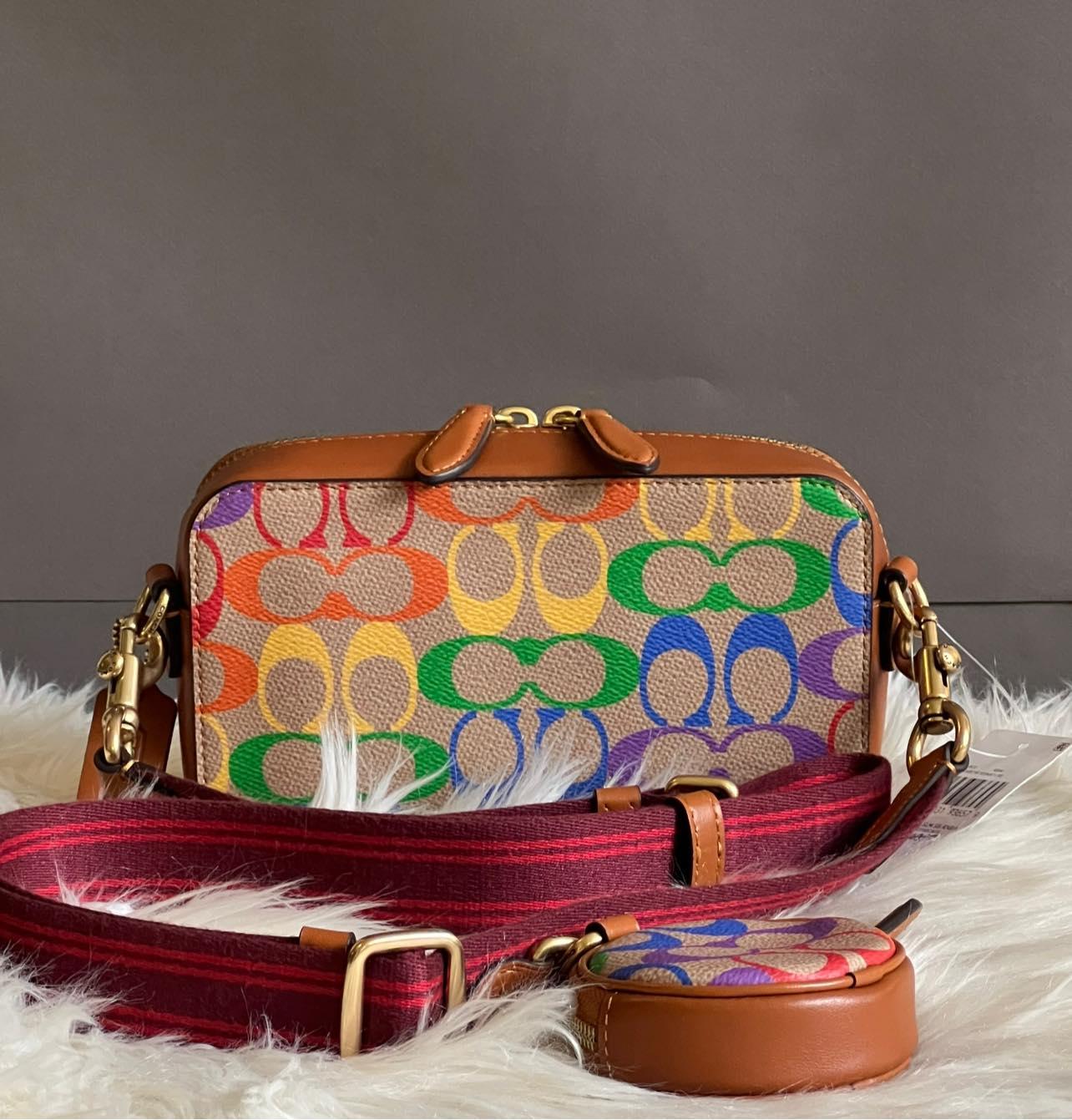 Coach store Rainbow Camera Bag