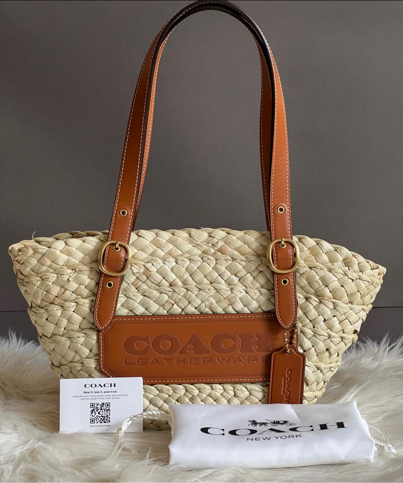 Coach Structured Tote 16