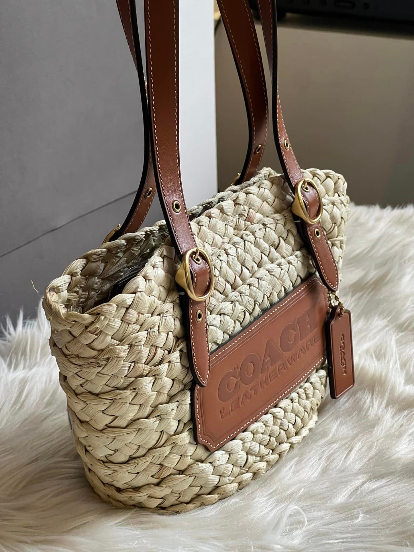 Coach Structured Tote 16