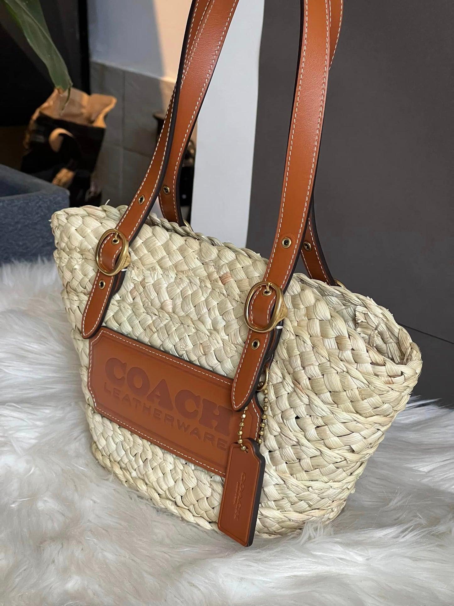 Coach Structured Tote 16