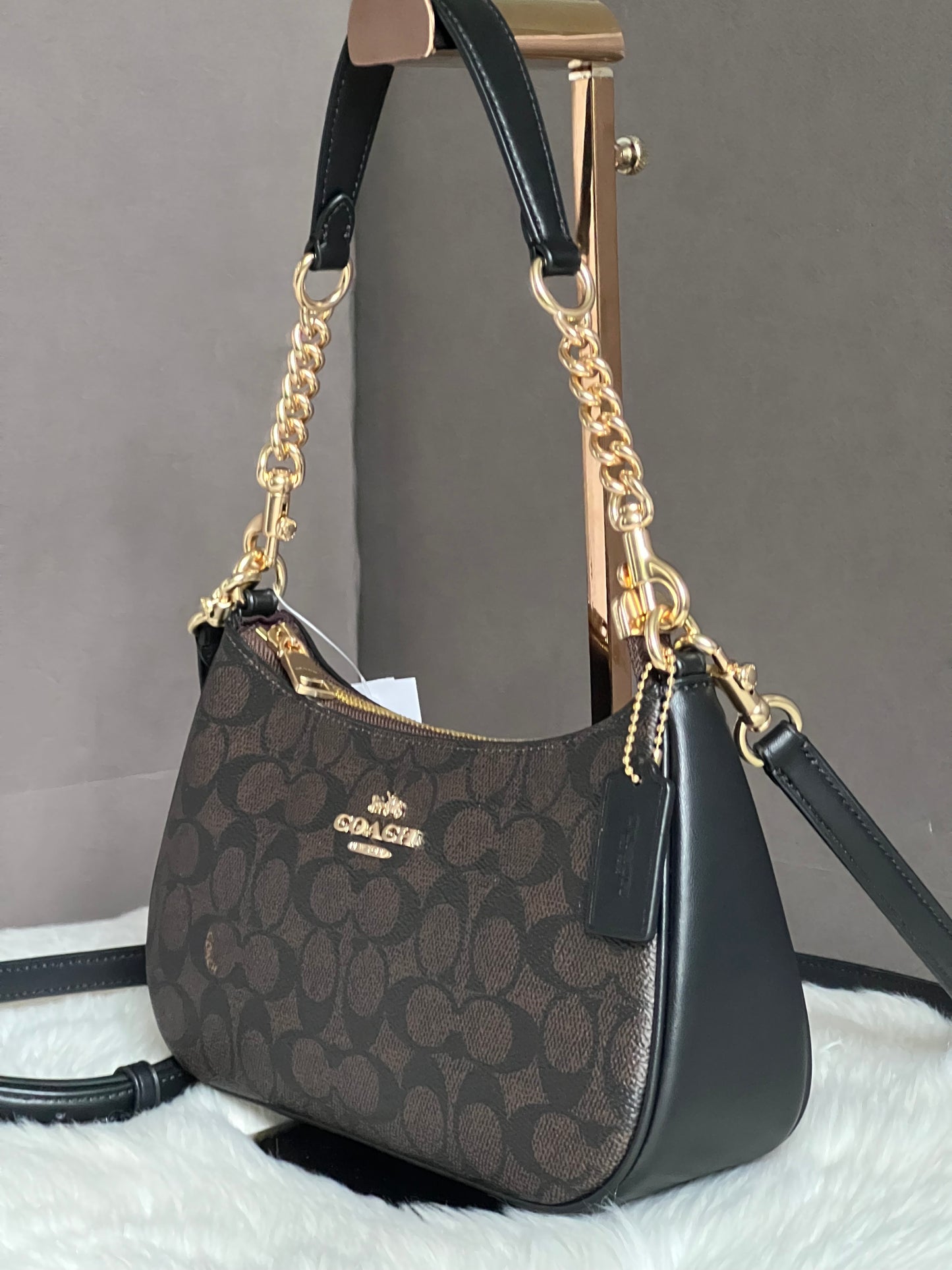 Coach Teri Shoulder Bag in Signature Canvas