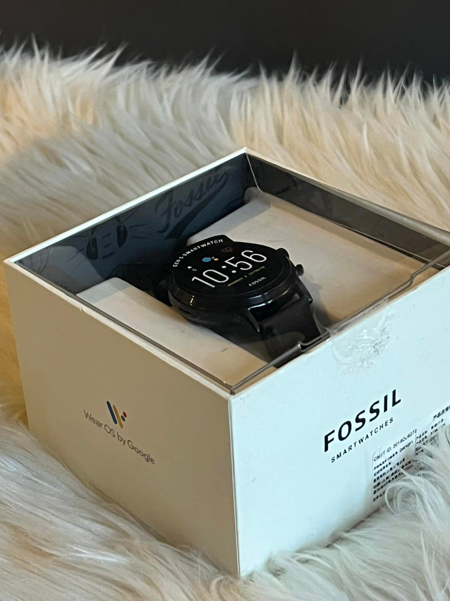 Fossil Gen 5 The Carlyle HR Smartwatch Dark Brown Leather