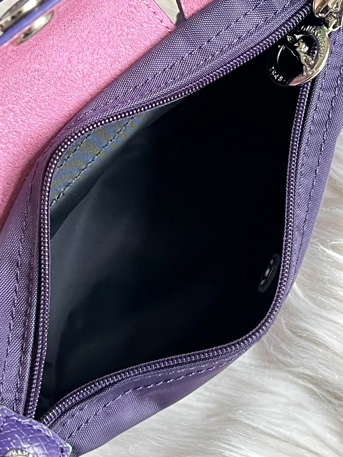 Longchamp XS Le Pliage Original Pouch with Strap