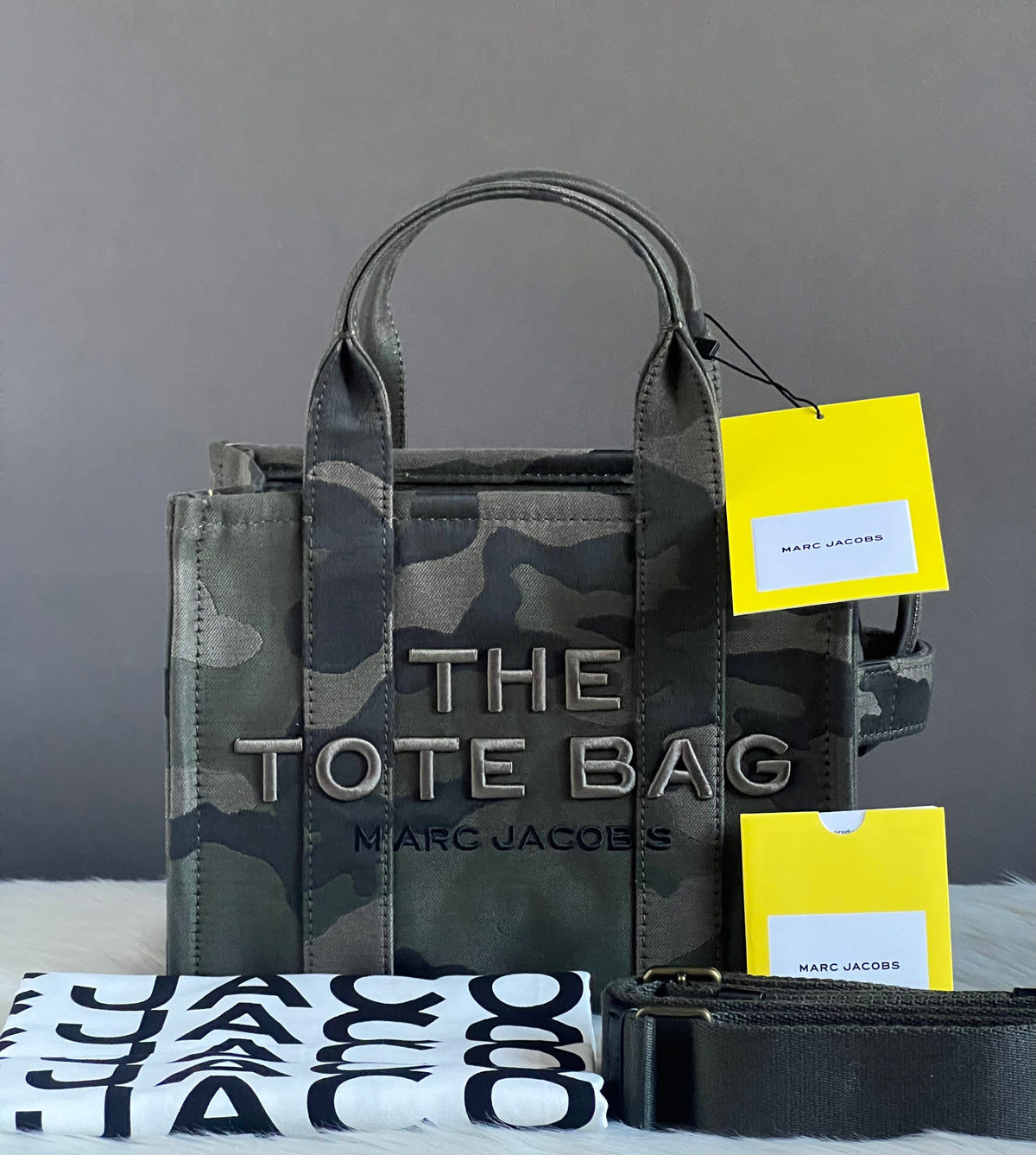 Marc Jacobs The Camo Jacquard Small Tote Bag