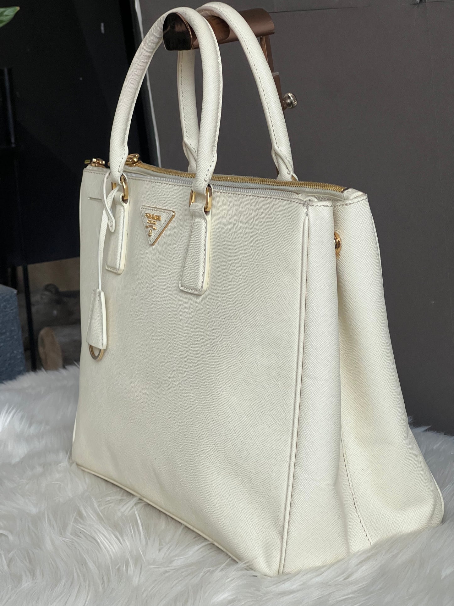 Prada Saffiano Lux Tote Bag