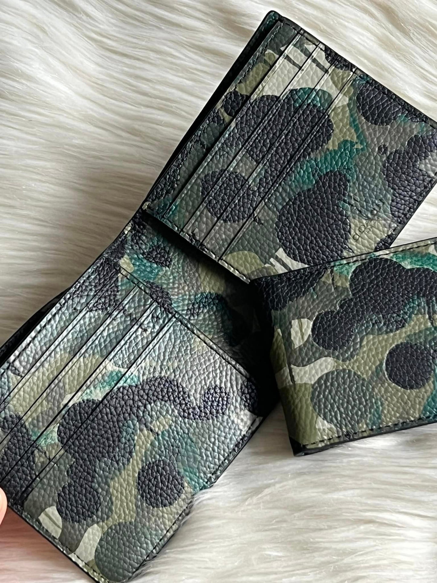 Coach Men’s 3-in-1 Wallet with Camo Print