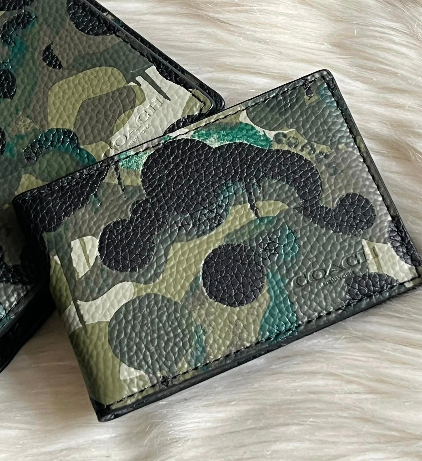 Coach Men’s 3-in-1 Wallet with Camo Print