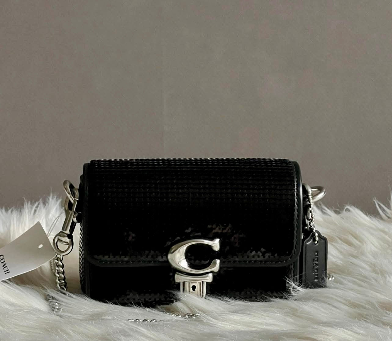 Coach Studio 12 with Sequins - “AS IS”
