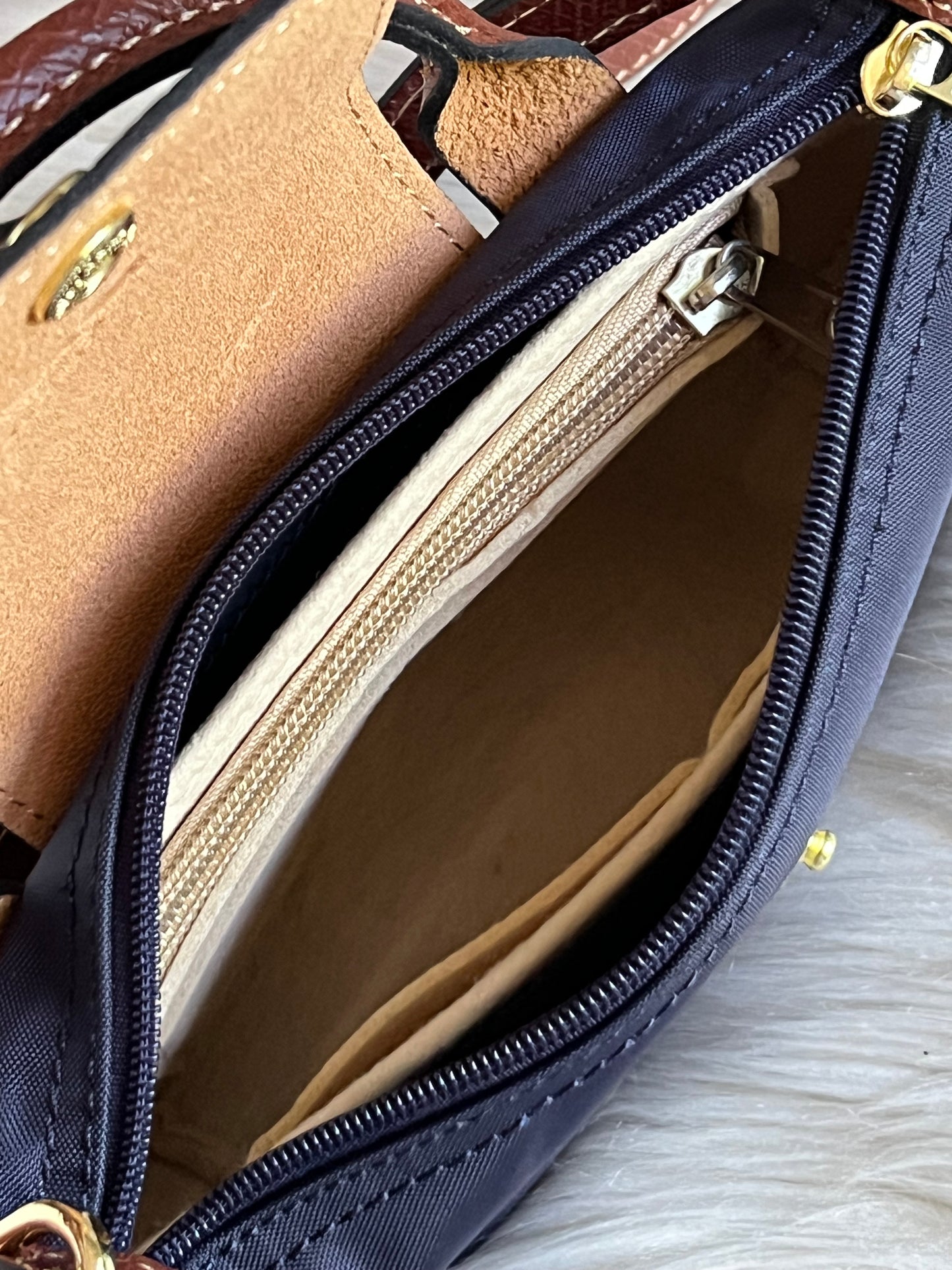 Longchamp XS Le Pliage Original Pouch with Strap
