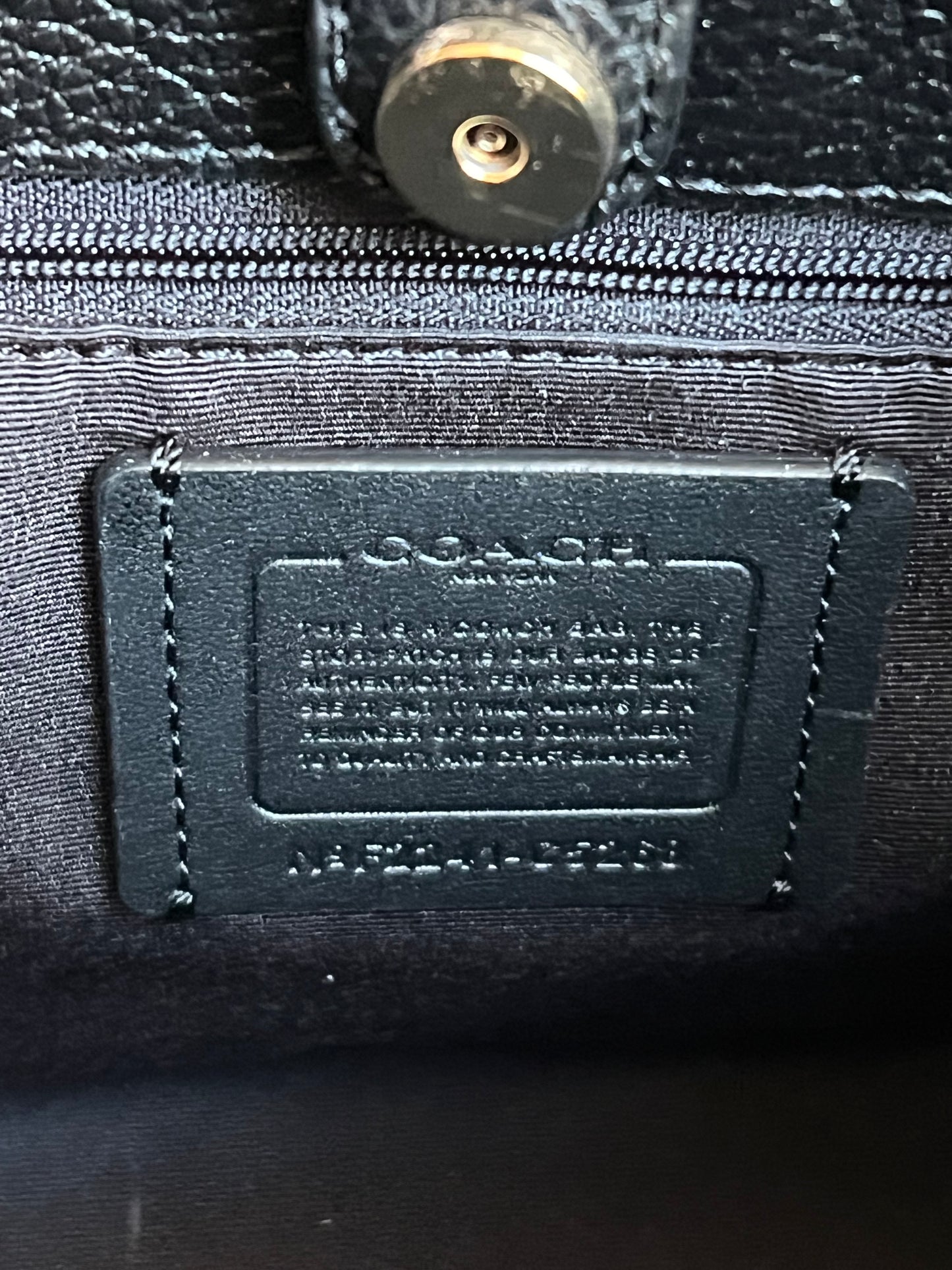 Coach Dempsey Tote 22 with Coach Patch