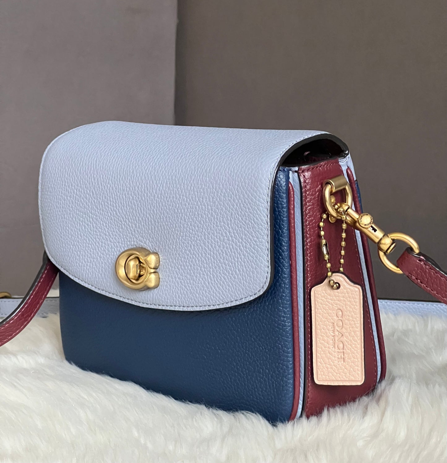 Coach Cassie Crossbody 19 In Colorblock