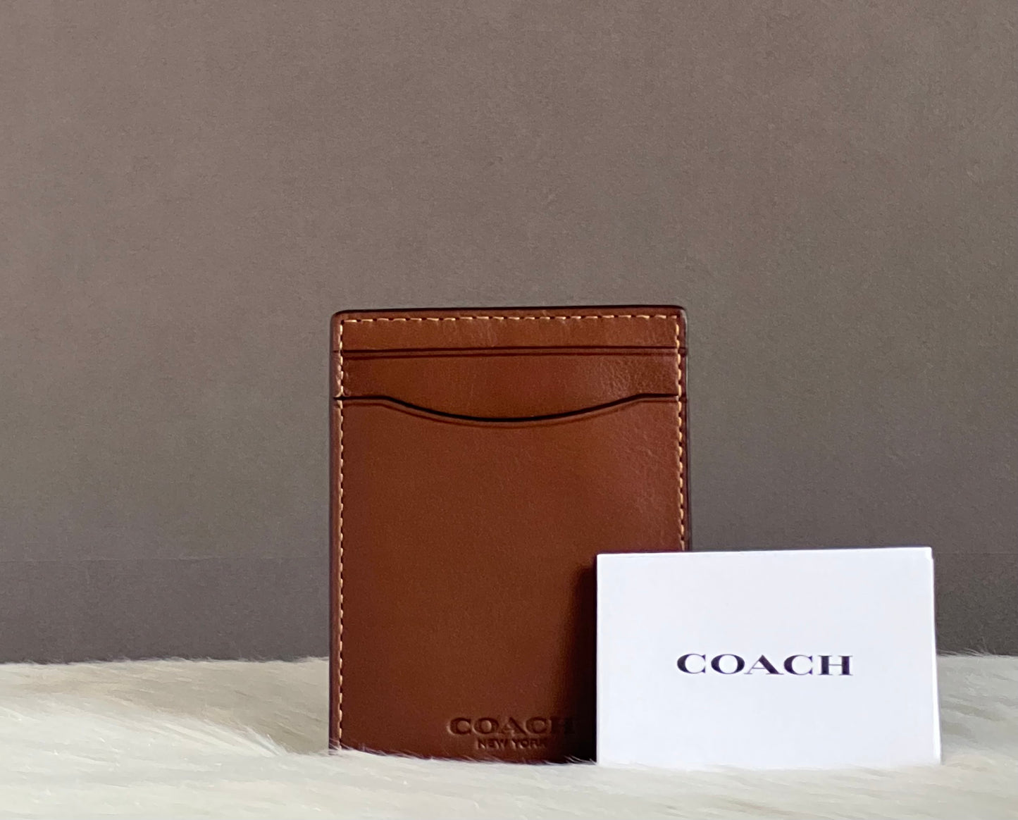 Coach Money Clip Card Case