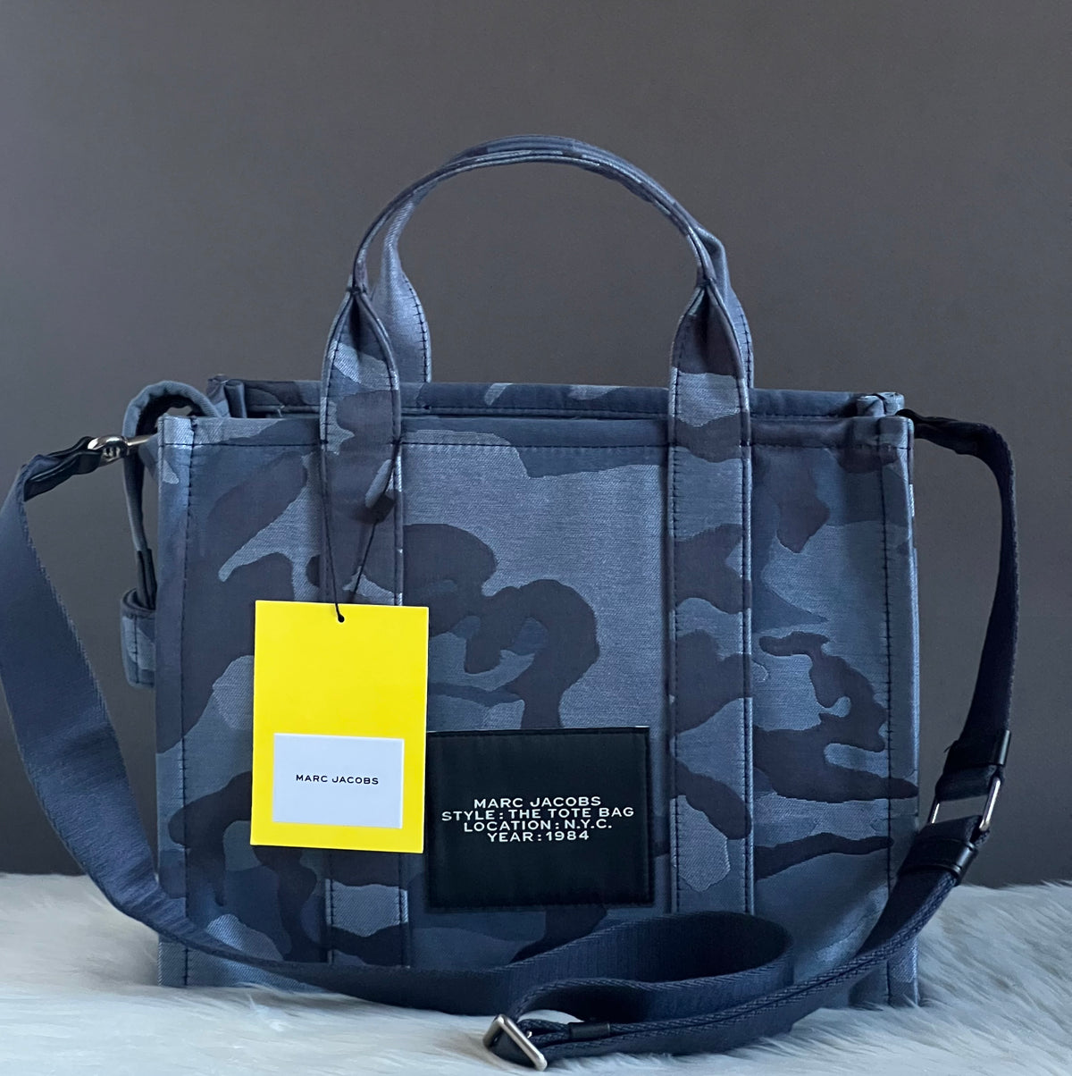 Marc Jacobs The Camo Jacquard Medium Tote Bag