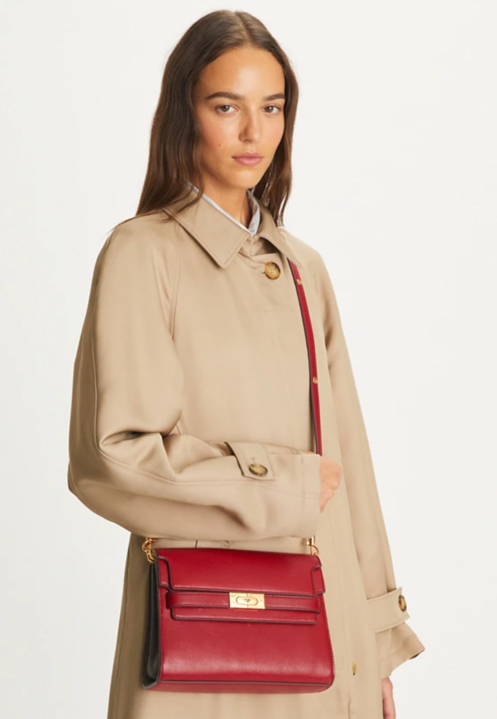 Tory Burch Lee Radziwill Textured Shoulder Bag