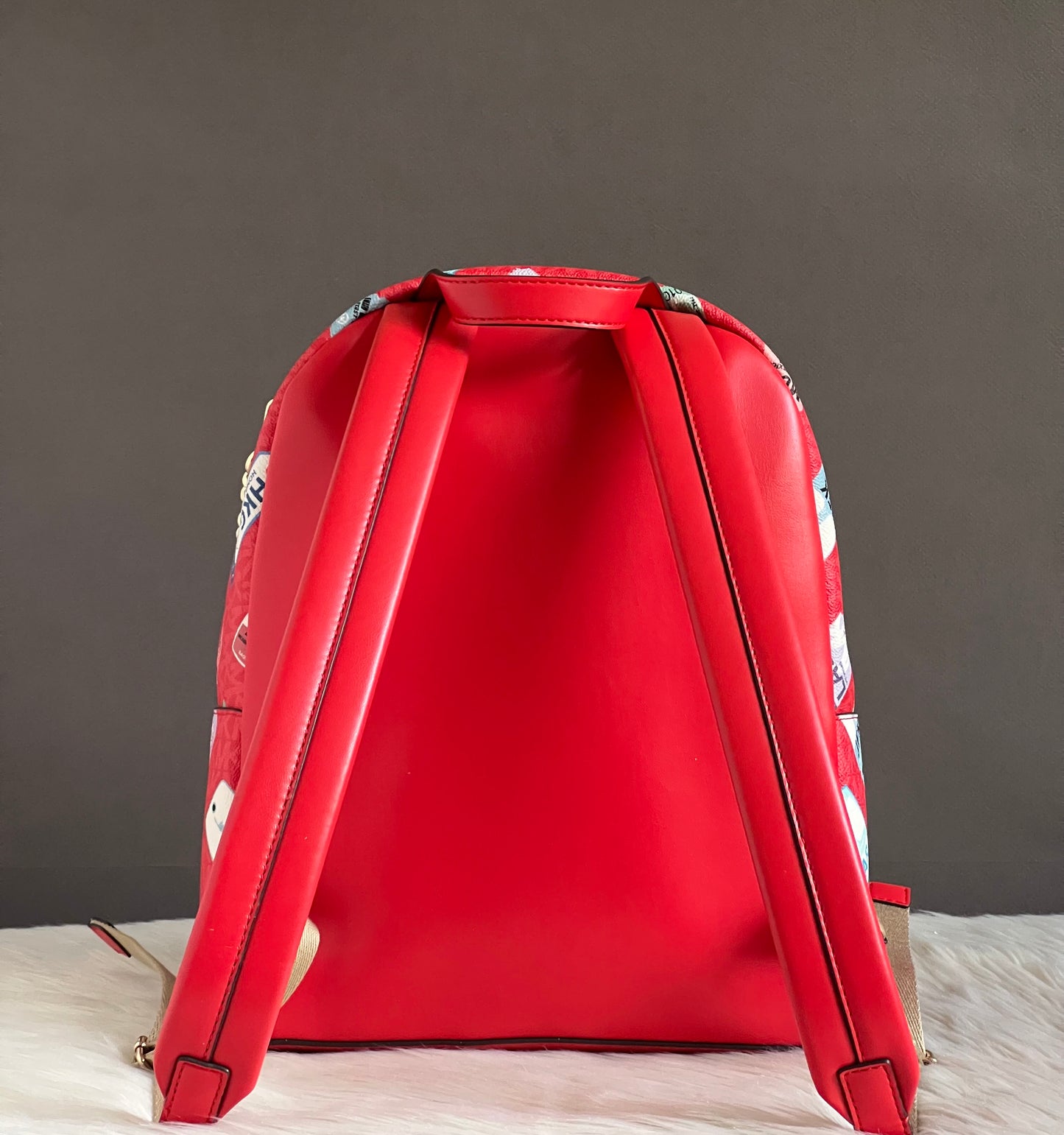Michael Kors Slater Medium Printed Signature Logo Backpack