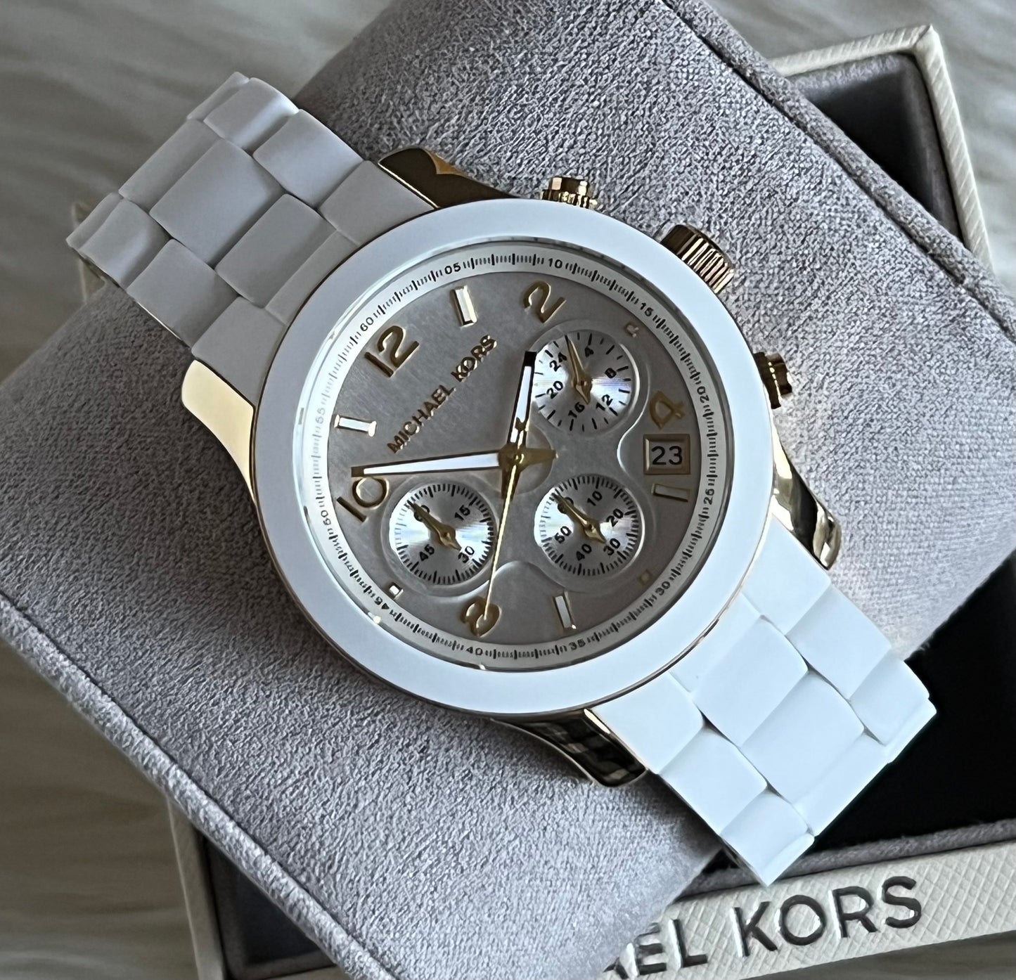 Michael Kors Women’s Two-Tone Chronograph Watch