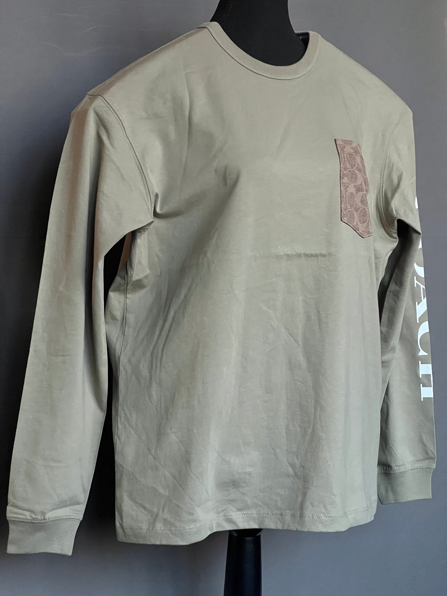 Coach Long Sleeve T-Shirt In Organic Cotton