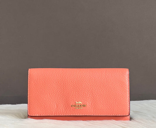 Coach Slim Trifold Wallet