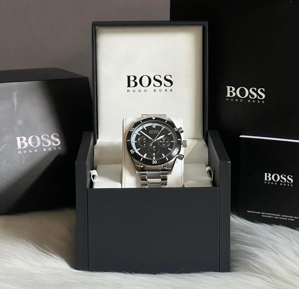 Hugo Boss Men’s Santiago Stainless Steel Watch