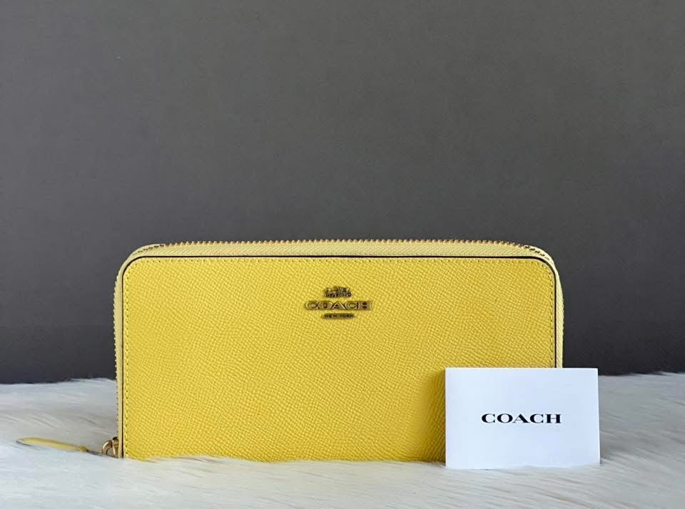 Coach Accordion Zip Wallet