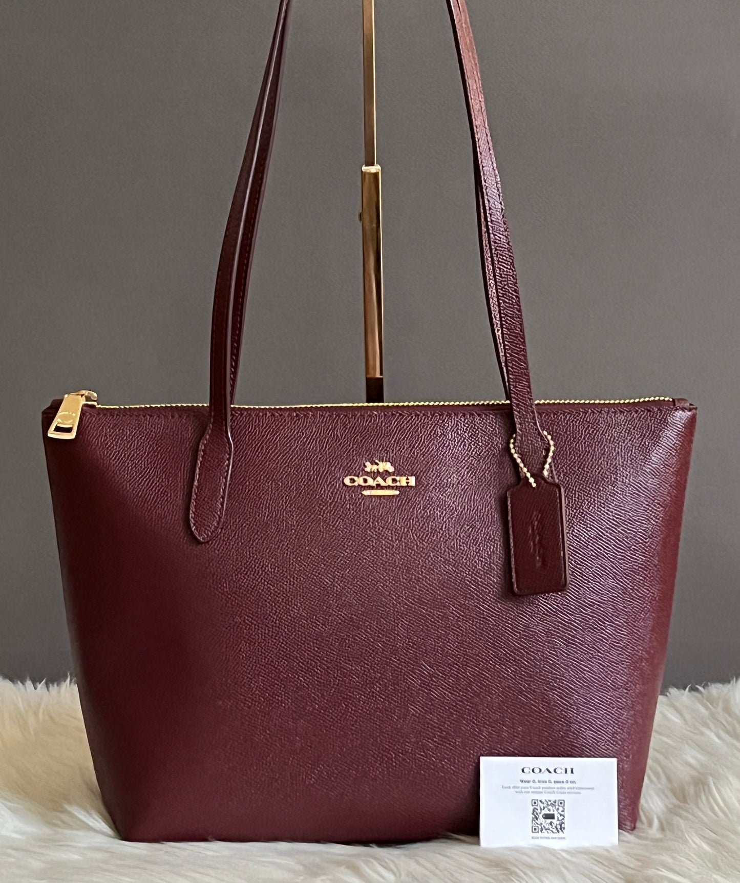 Coach Fiona Zip Tote Bag