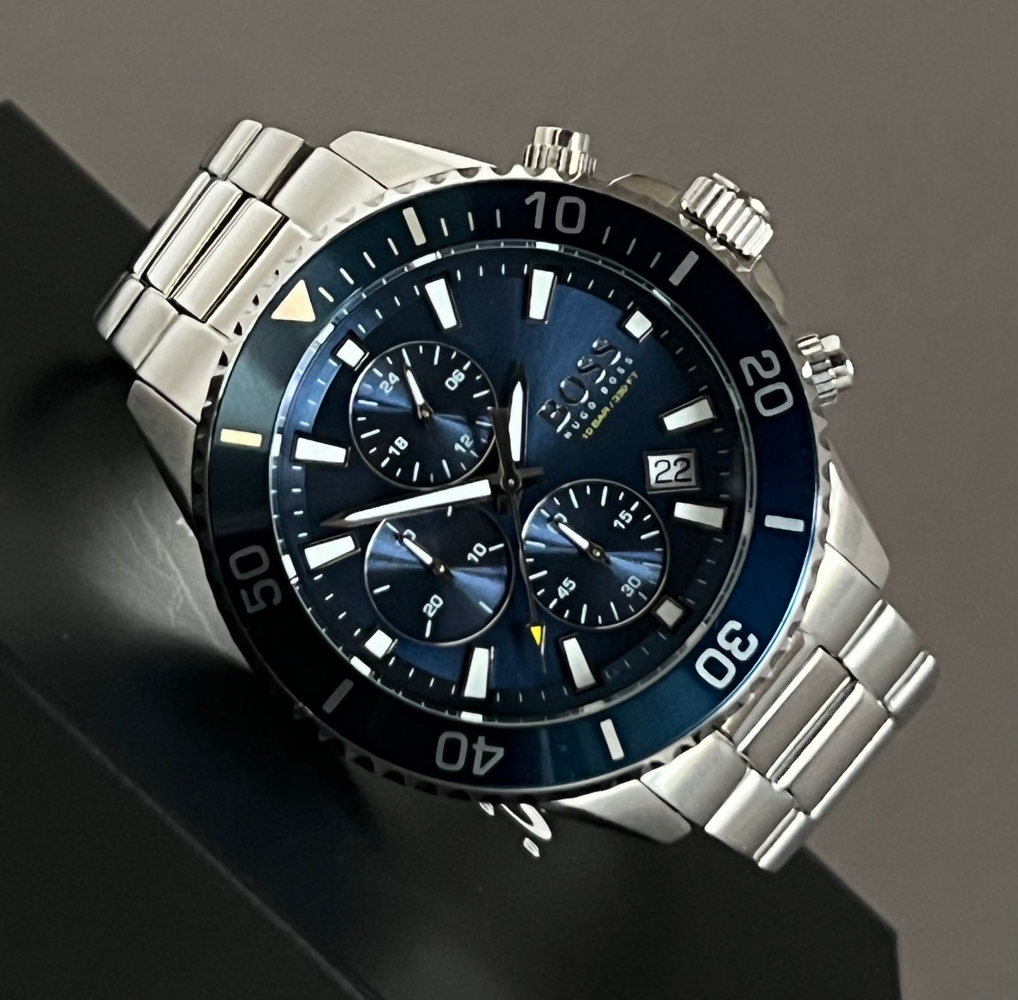 Hugo Boss Men’s Admiral Blue Dial Watch