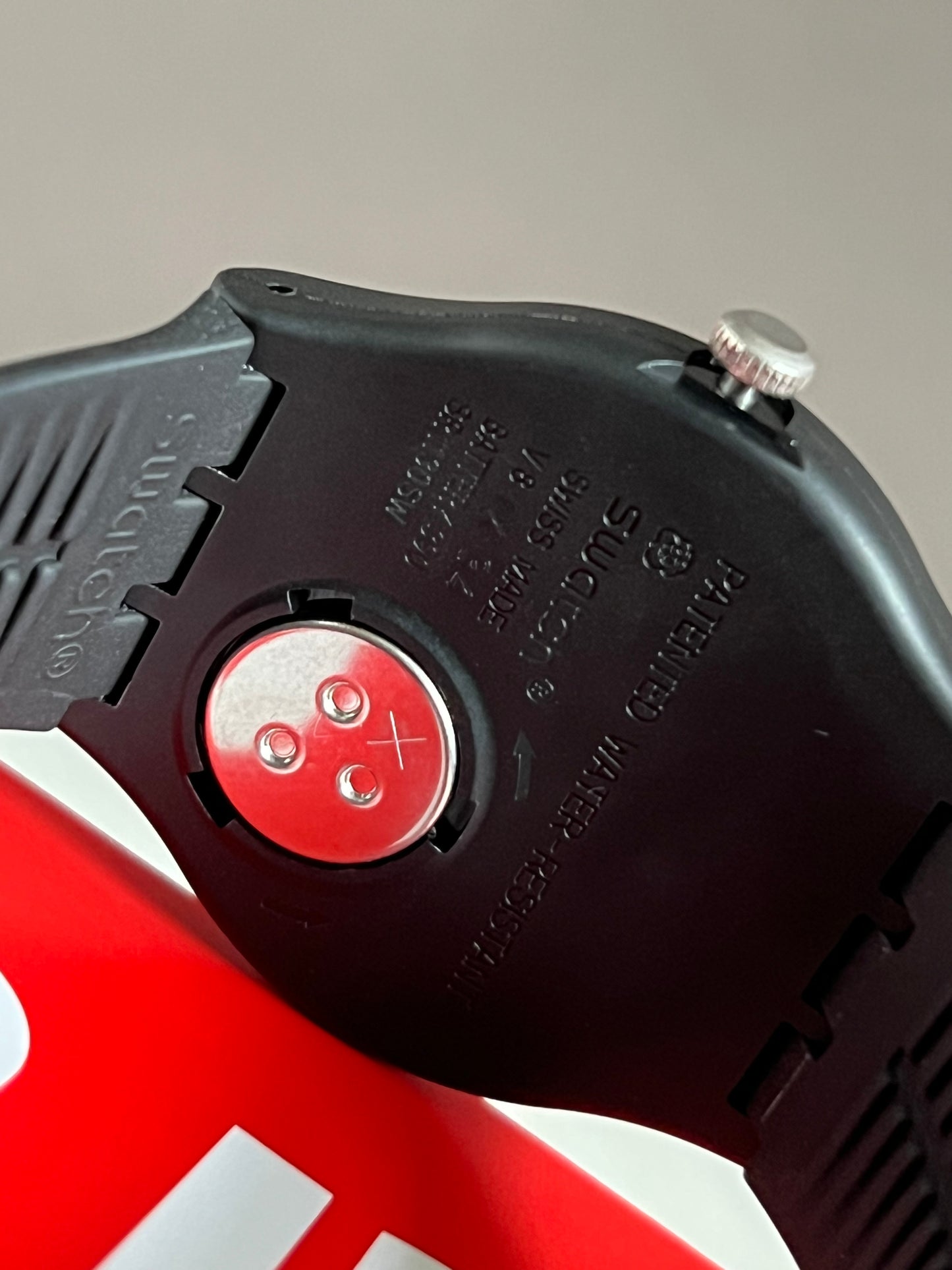 Swatch Back to Black Watch