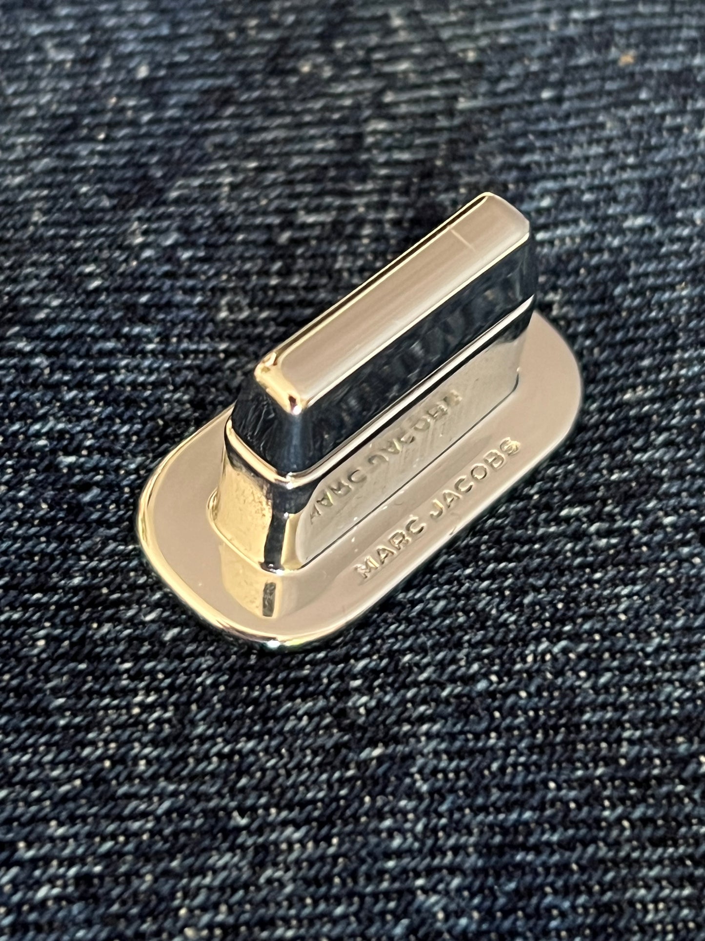 Marc Jacobs The Gem Denim Mini Dual Bag
