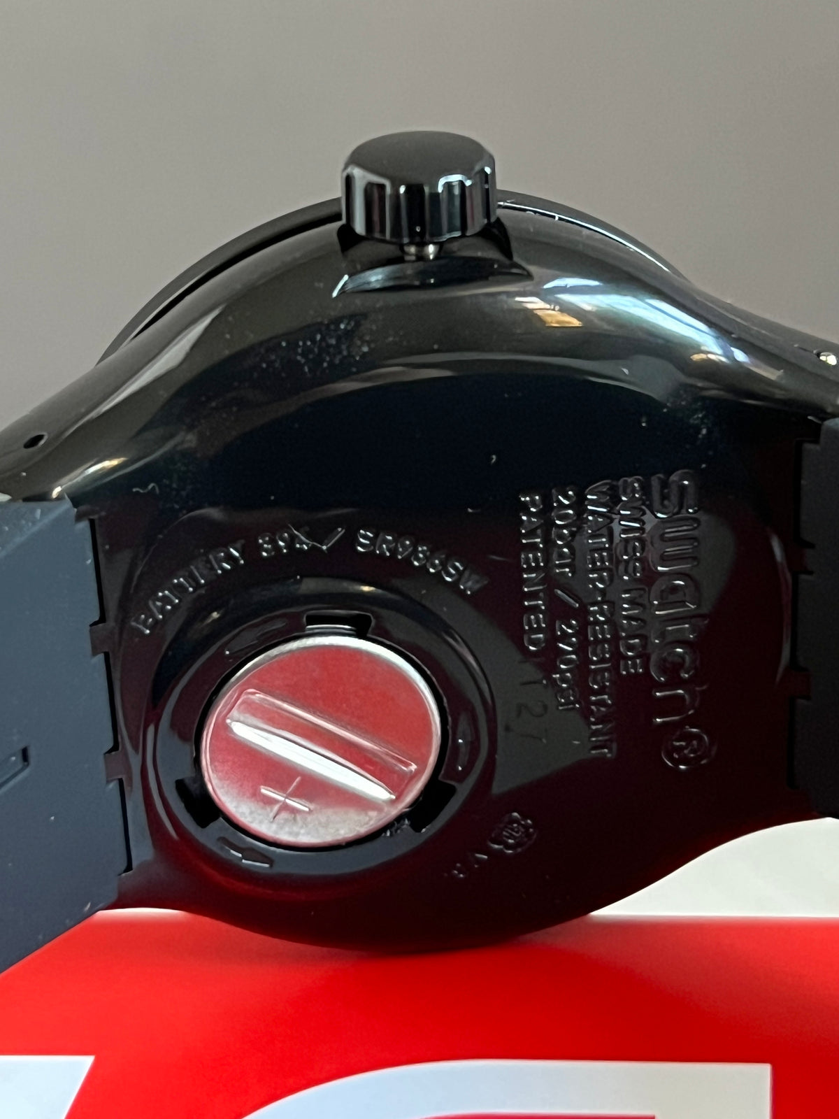 Swatch Dark Water Watch