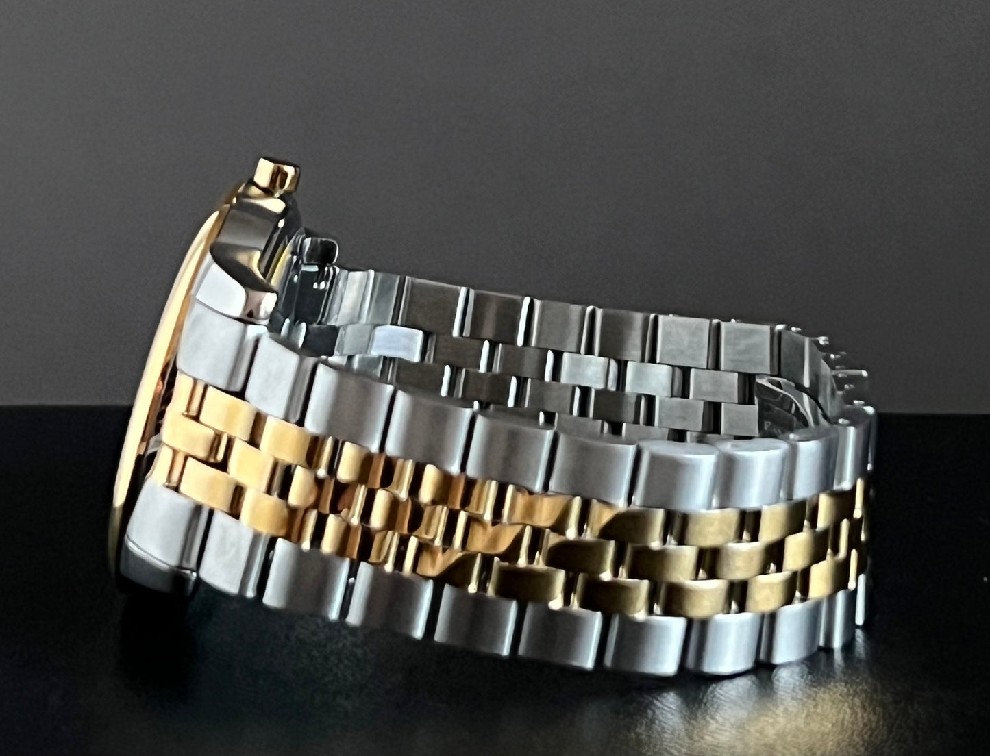 Movado Men’s Museum Black Dial Two-Tone Watch