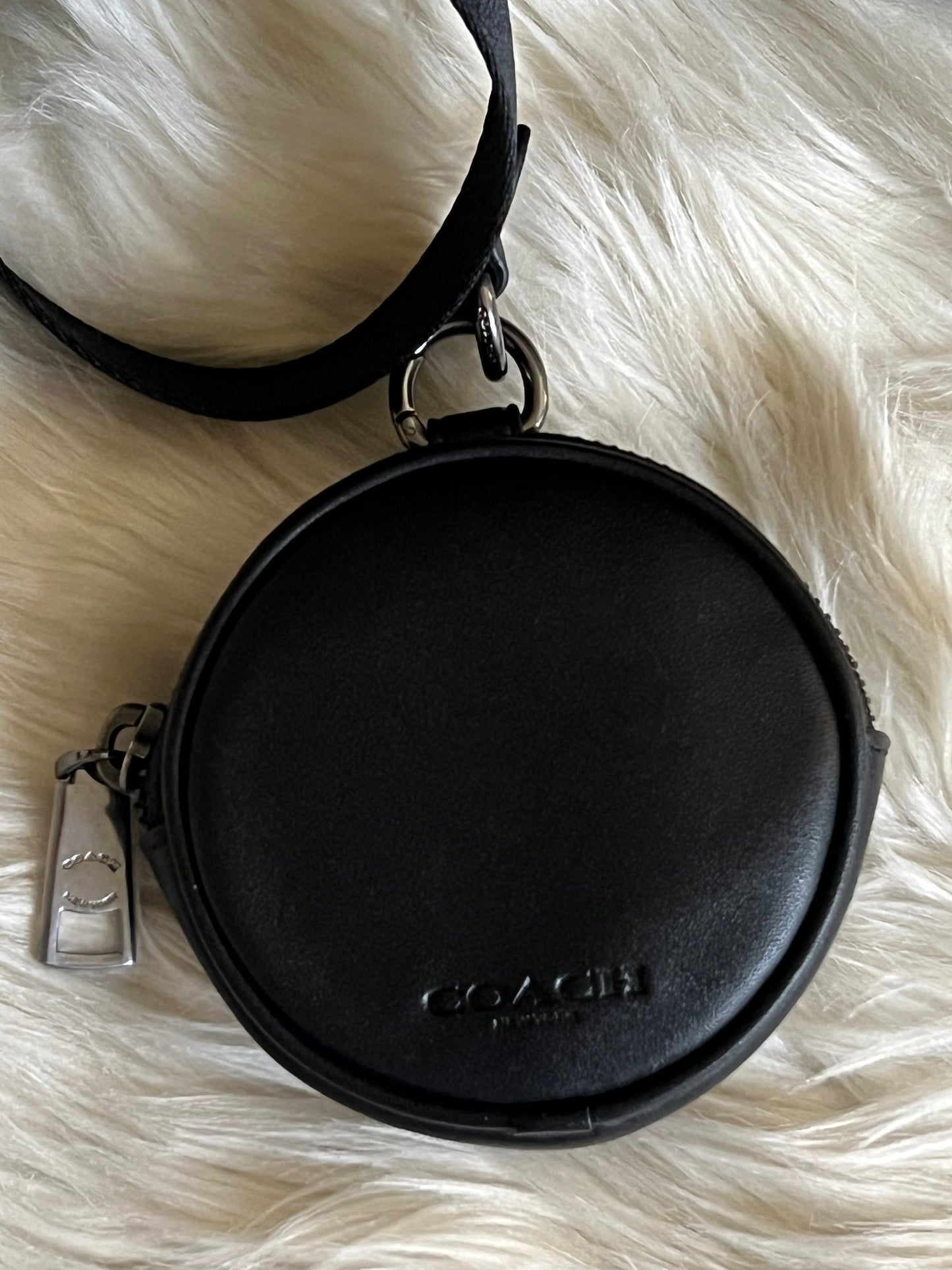 Coach Small Finn Crossbody Bag with Pouch in Maxi Signature Canvas