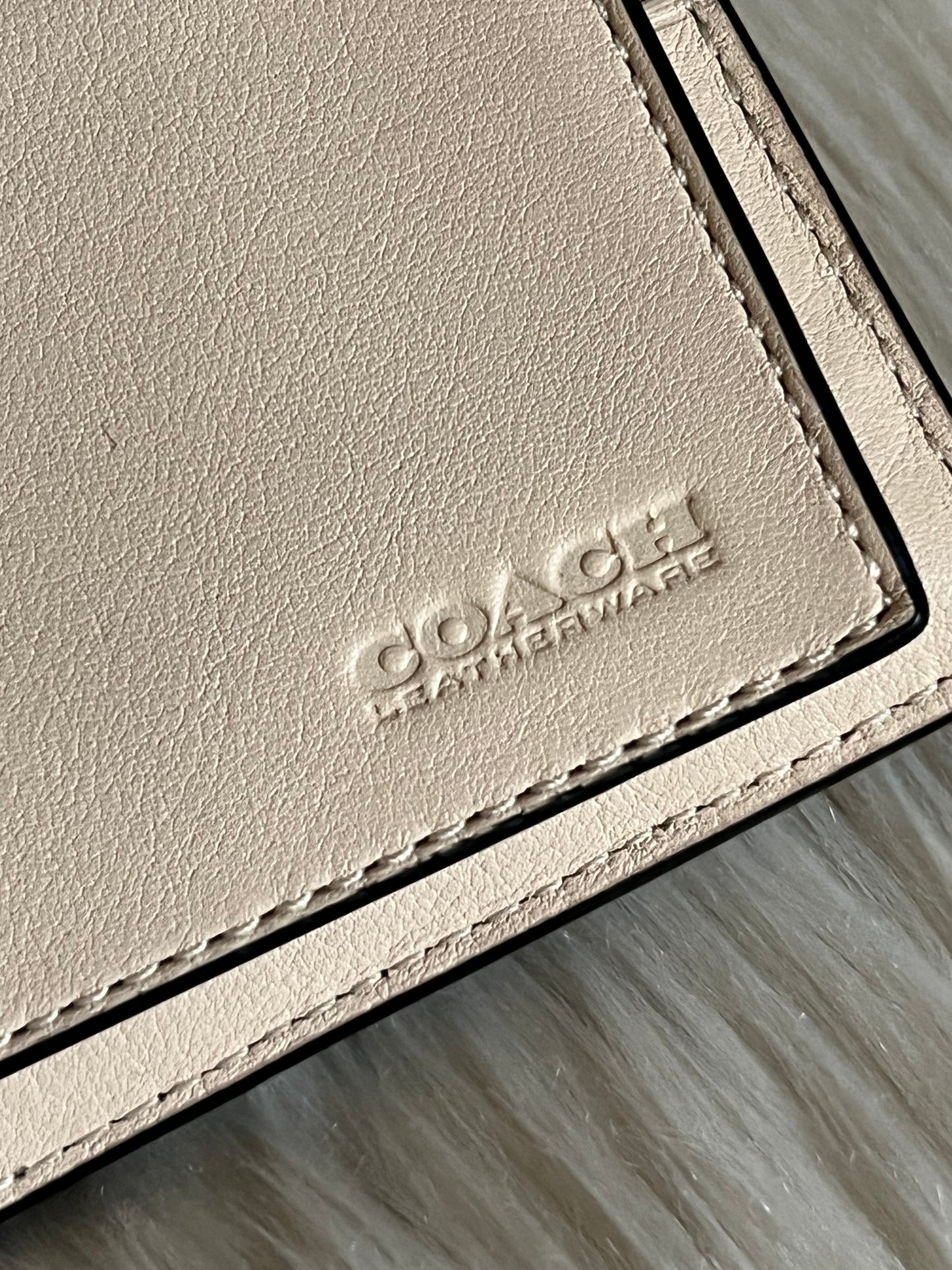 Coach 3-in-1 Wallet with Weaving