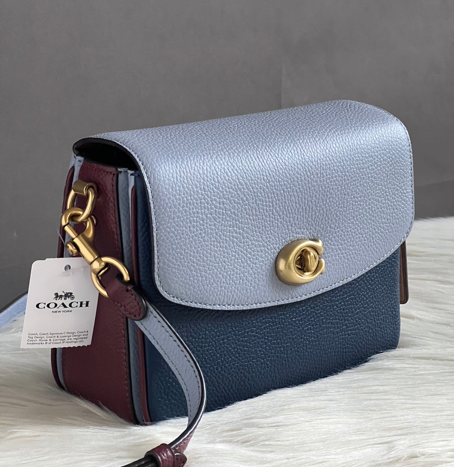 Coach Cassie Crossbody 19 In Colorblock