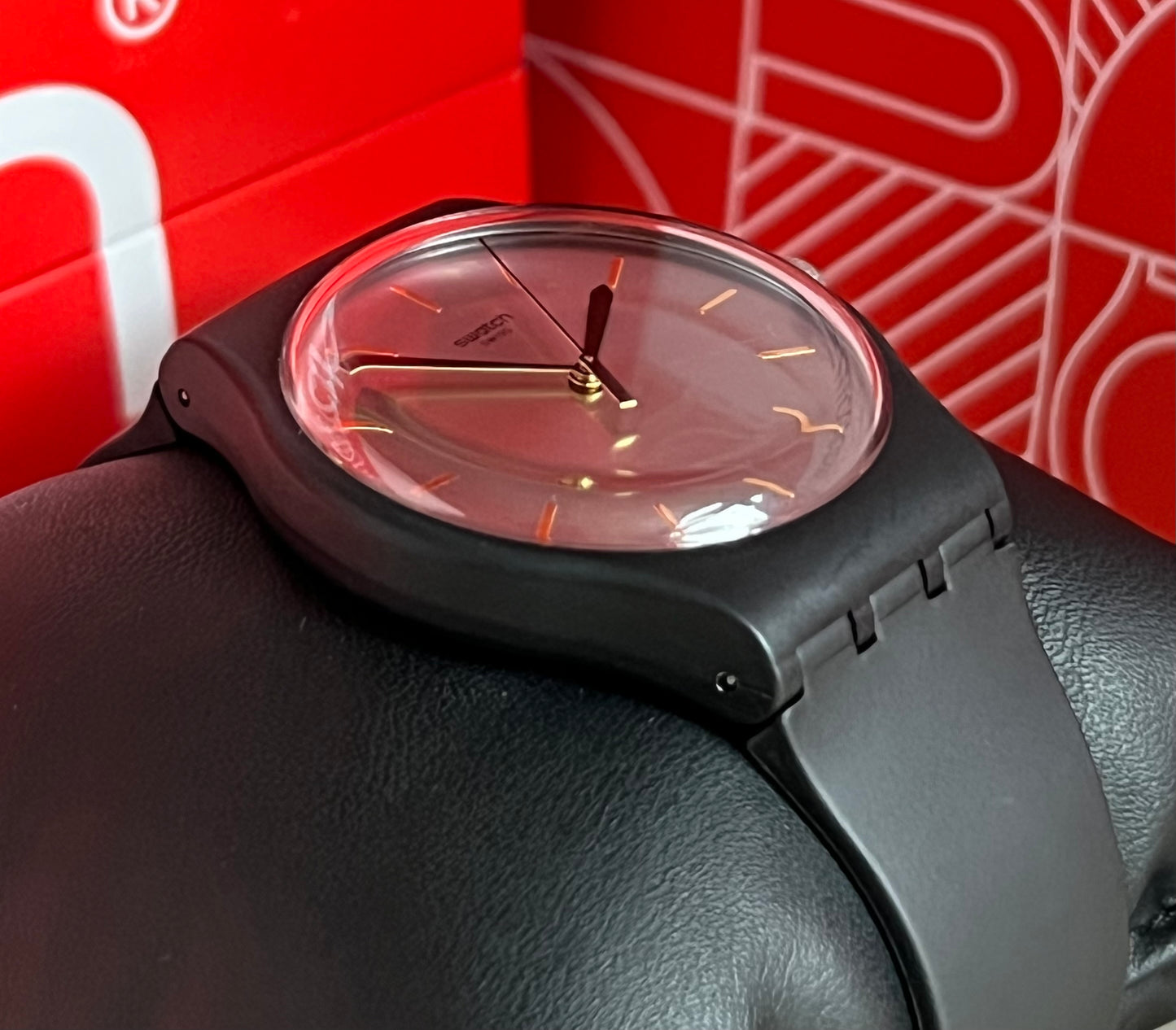 Swatch Back to Black Watch
