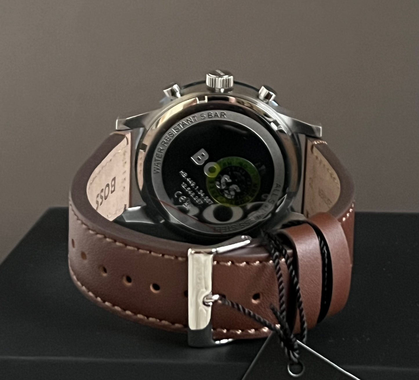 Hugo Boss Men’s Allure Chronograph Leather Strap Watch