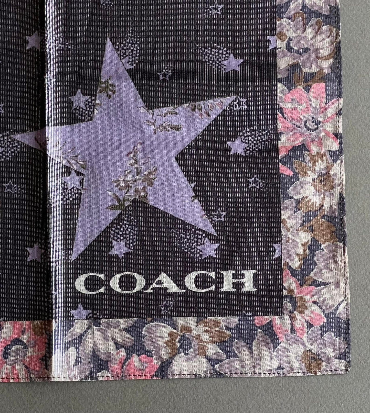 Coach Glam Rock Lame Bandana