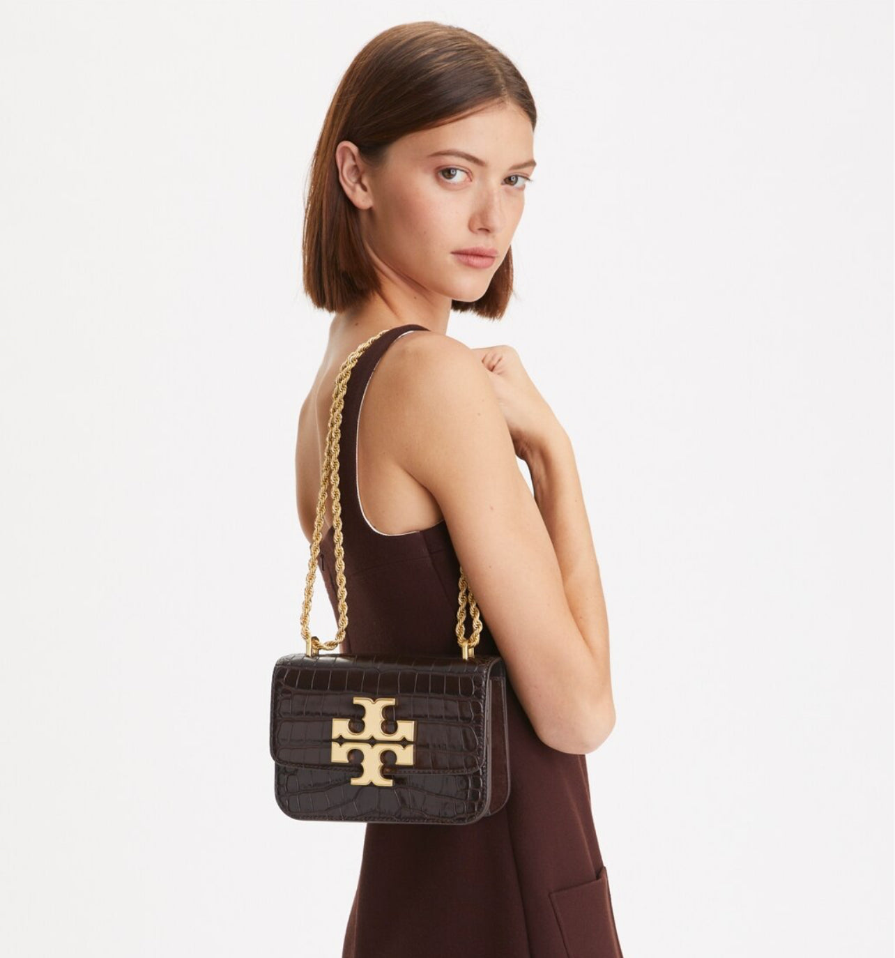 Tory Burch Small Eleanor Embossed Bag