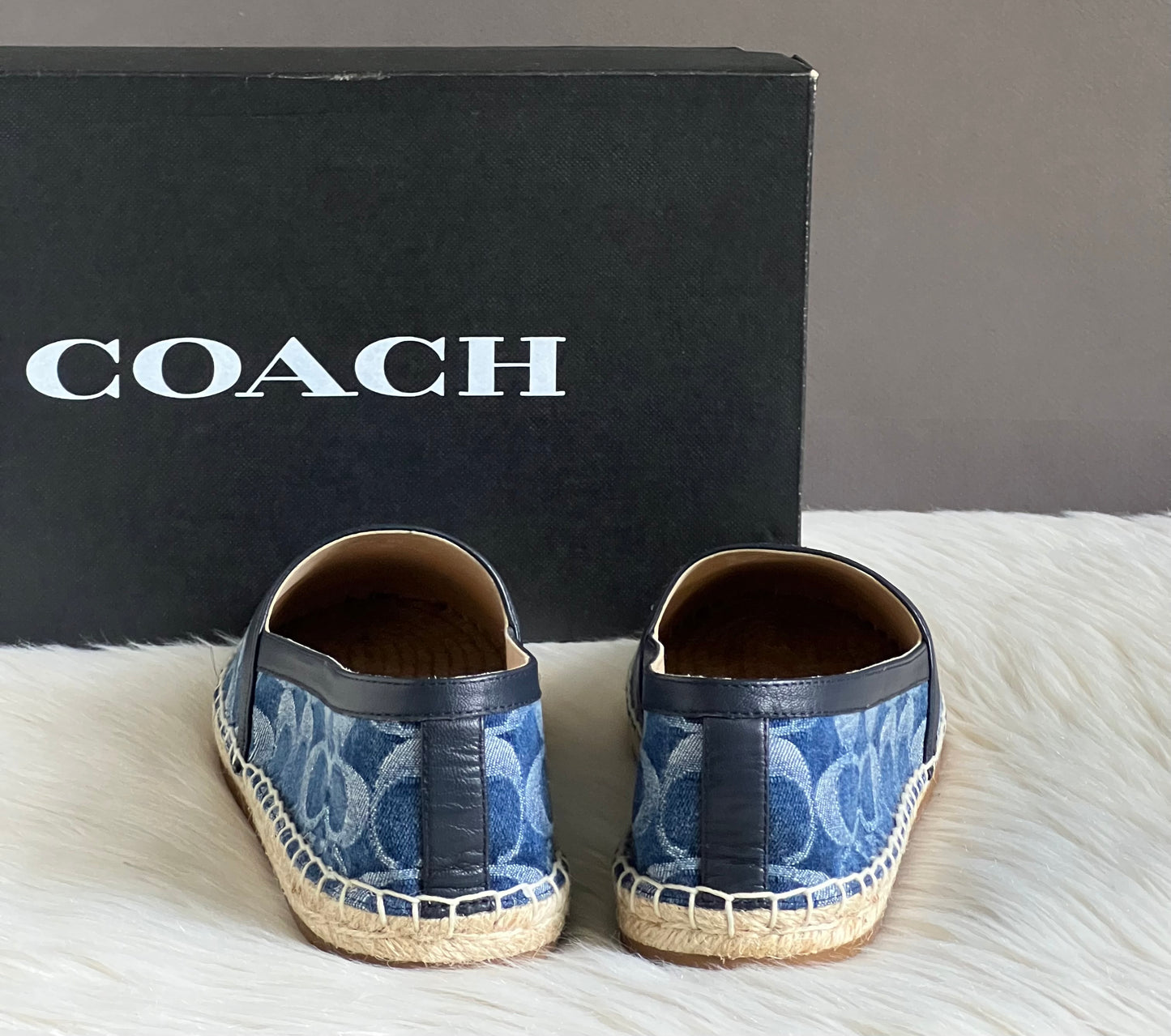Coach Collins Denim Espadrille
