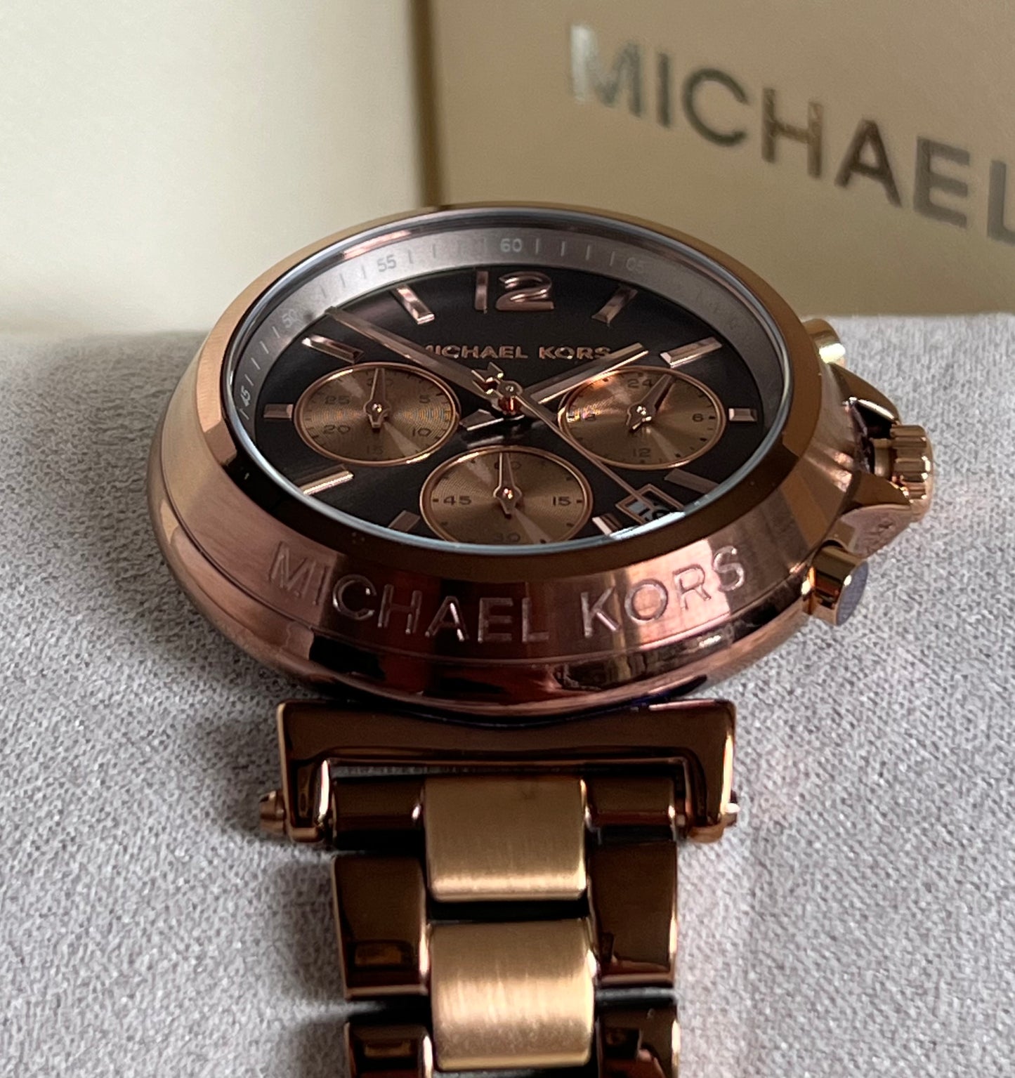 Michael Kors Women’s Oversized Maren Two-Tone Watch