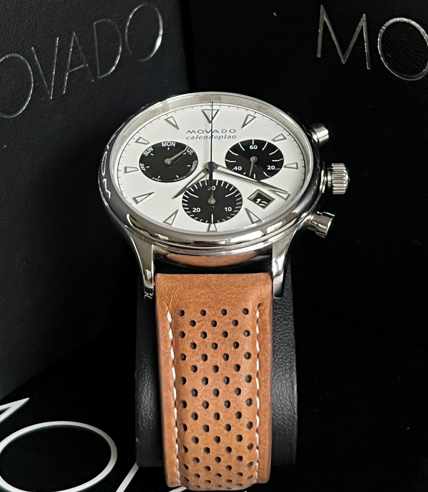 Movado Men’s Heritage Calendoplan Chronograph Watch