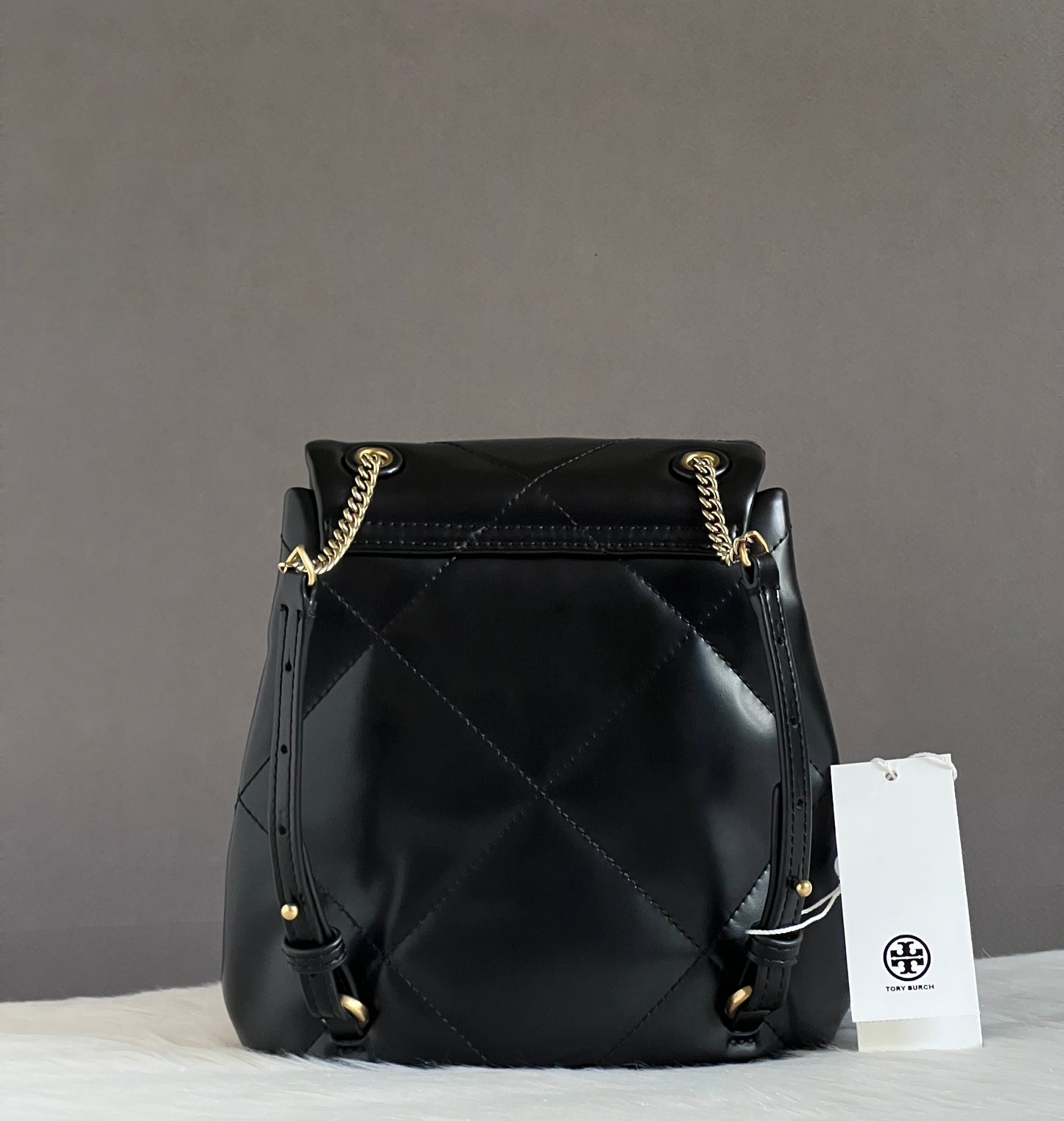 Tory Burch Mini Kira Diamond Quilt Backpack